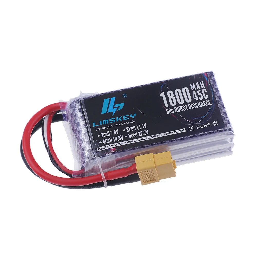 2S 3S 4S 6S リポバッテリー 7.4V 11.1V - 4S Lipo Battery 14.8V 6000Mah のレビューと価格