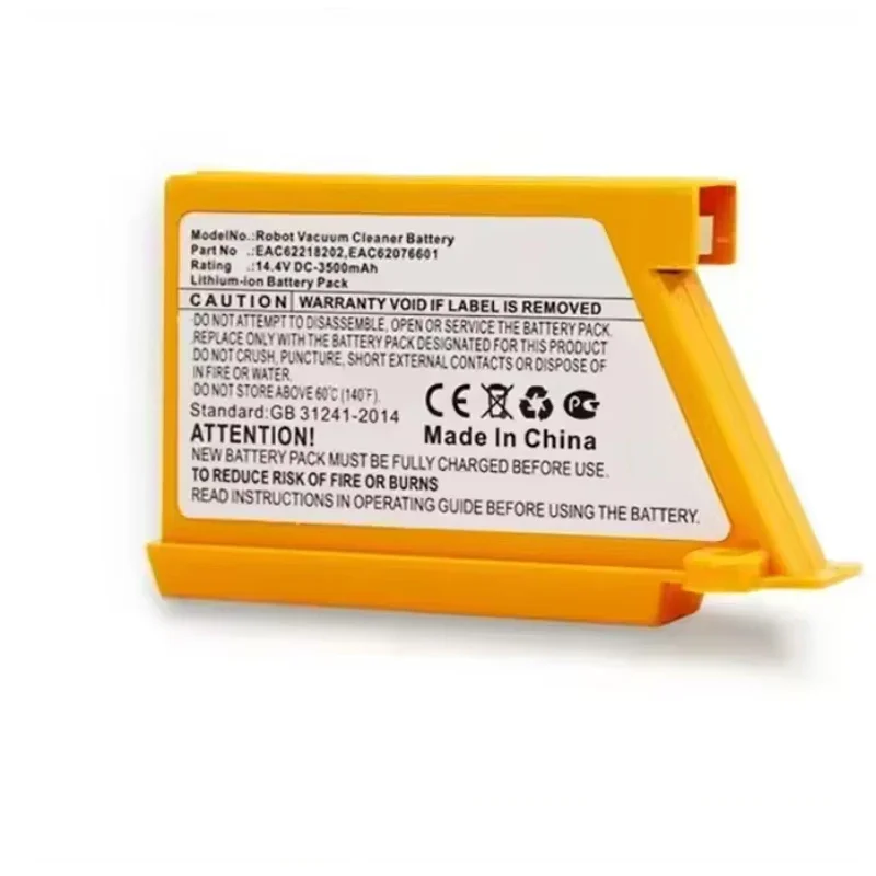 新しくアップグレードされたロボット掃除機バッテリー 5000 - 4S Lipo Battery 14.8V 6000Mah のレビューと価格