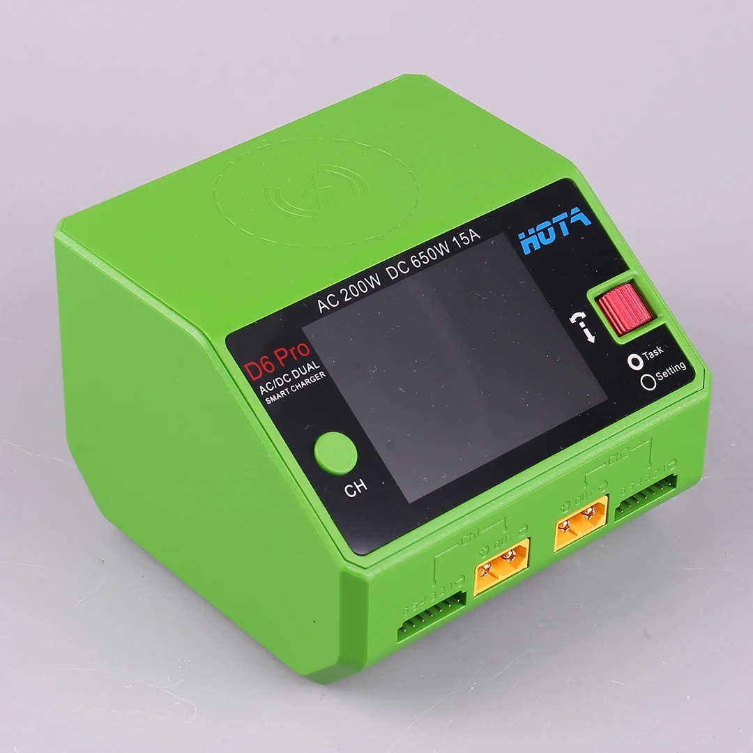HOTA D6 Pro AC 200W DC 650W 15 - Hota D6 Pro Dual Lipo Charger のレビューと価格